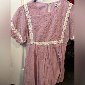 Hayden girls purple dress